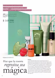 Catálogo Oriflame Página 16: Novage - haz que la cuenta regresiva sea magica €169.990,00
