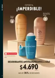 Catálogo Oriflame Página 34: Glacier - desodorantes antitranspirantes a solo €4.690,00