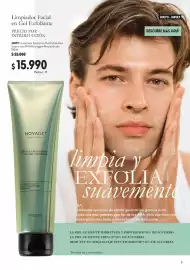 Catálogo Oriflame Página 5: Suave - limpiador facial en gel esfoliante €15.990,00