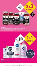 DA folder Pagina 2: Lucovitaal €39,98, Nivea €8,29