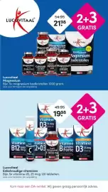 DA folder Pagina 24: Lucovitaal Magnesium €21,98, Lucovitaal Enkelvoudige Vitaminen €19,98