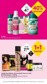 DA folder Pagina 4: Got2B, Poly Palette, Schwarzkopf, Syoss en Taft Haarkleuring en Styling €7,99, Kneipp €4,31