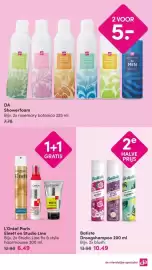 DA folder Pagina 5: Batiste Droogshampoo €10,49, DA Showerfoam €5,00