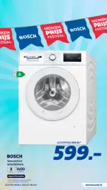 Electroworld folder Pagina 4: Bosch WAN2809XNL Serie 4 EXCLUSIV €599,00