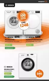 Expert folder week 44 Pagina 10: Bosch Wasmachine WGE03408NL €549,00, Bosch Wasmachine WAN2829ZNL Exclusiv €699,00