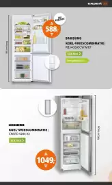 Expert folder week 44 Pagina 18: Samsungkoel Vriescombinatie RB34C605CWW/EF €588,00