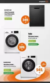 Expert folder week 44 Pagina 19: Samsung Wasmachine WW1UFG5U34AEEN €545,00, Inventum Vrijstaande Vaatwasser VVW6008AB €349,00