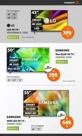 Expert folder week 44 Pagina 2: LD Led 4K TV 43NU900B6LA (2026) €399,00, Samsung Neo QLED 4K TV | 50QN83H (2026) €599,00