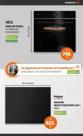 Expert folder week 44 Pagina 21: Pelgrim Inbouw Inductiekookplaat IK862 €825,00