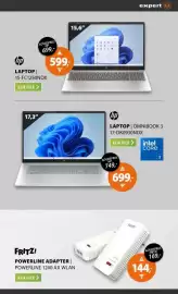 Expert folder week 44 Pagina 7: Hp Laptop 15-FC1250NDX €599,00, Fritz PowerLine Adapter €144,00