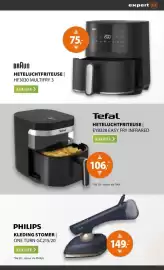 Expert folder week 44 Pagina 8: Braun Heteluchtfriteuse HF3030 Multifry 3 €75,00