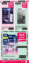 Etos folder week 44 Pagina 14: Oral-B Kids Disney Angel, Oral-B i03 white clean zwart elektrische tandenborstel €49,49
