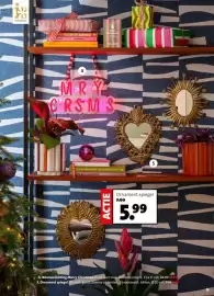 Intratuin folder week 44 Pagina 15: Ornament spiegel. €5,99, Neonverlichting Merry Christmas. €19,99