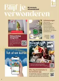 Intratuin folder week 44 Pagina 2: Kerst high tea €29,95, Kidsworkshop mosgnoom €4,50