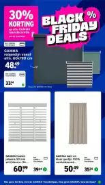 GAMMA folder week 44 Pagina 16: GAMMA kant en klaar gordijn €35,34, Gamma rol gordijn €33,94