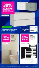 GAMMA folder week 44 Pagina 35: Tiger wastafelonderkast Condo 100 cm greige €391,30