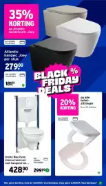GAMMA folder week 44 Pagina 36: Grohe Bau Even €299,00, Atlantic hangwc Joey €181,35