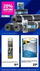 GAMMA folder week 44 Pagina 43: Aquaplan dakreparatiekit €9,49, Aquaplan Lek-dicht dakbekleding €21,99