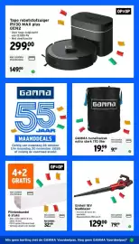 GAMMA folder week 44 Pagina 45: Plintenbundel €32,99, Einhell bladblazer €79,99
