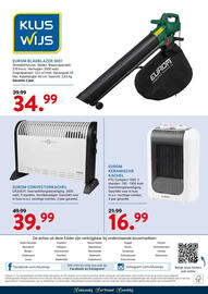 Kluswijs folder week 44 Pagina 8: EUROM CONVECTORKACHEL €39,99, EUROM BLADBLAZER 3001 €34,99