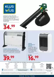 Kluswijs folder week 44 Pagina 8: EUROM CONVECTORKACHEL €39,99, EUROM BLADBLAZER 3001 €34,99