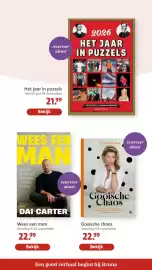 Bruna folder week 44 Pagina 23: Het jaar in puzzels €21,99, Wees een man €22,99