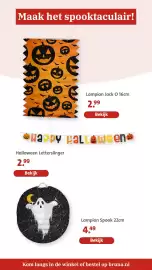 Bruna folder week 44 Pagina 27: Lampion Jack O €2,99, Halloween Letterslinger €2,99