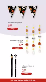 Bruna folder week 44 Pagina 28: Halloween Vlaggenlijn €3,99, Halloween Decoratie €6,49