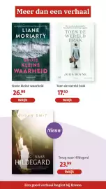 Bruna folder week 44 Pagina 5: John Boyne Toen de wereld brak €17,50, Liane Moriarty Grote kleine waarheid €26,99