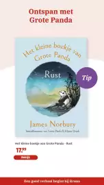 Bruna folder week 44 Pagina 6: Het kleine boekje van Grote Panda - Rust €17,99