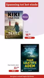 Bruna folder week 44 Pagina 7: Kiki van Dijk Texel €18,99, Haar laatste adem €22,99