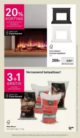 Karwei folder week 44 Pagina 34: Club Karwei haardhout €9,99, Livn schouw-ombouw Saalbach €215,20