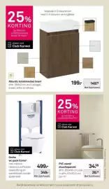 Karwei folder week 44 Pagina 41: Grohe wc pack Como² €349,00, Atlantic toiletmeubel Imani €149,25