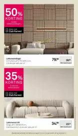 Karwei folder week 44 Pagina 43: Lattenwand vilt €22,74, Lattenwandtegel €39,98