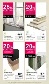 Karwei folder week 44 Pagina 44: Agnes plafondplaat €13,49, Club Karwei meubelpaneel €23,19