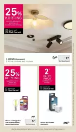 Karwei folder week 44 Pagina 5: Philips LED kogel E14 €5,24, Philips Hue slimme stekker EU €39,99