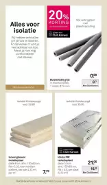 Karwei folder week 44 Pagina 54: Idelco PIR isolatieplaat €16,39, Isover glaswol isolatieplaat €7,79