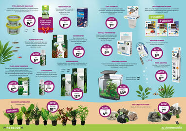 Pets & Co folder Pagina 2: FLORA-GROW COMBIPACK €12,99, EASY FEEDER KIT €7,99