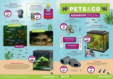 Pets & Co folder Pagina 1: AQUARIUM VIO CUBE 54 LITER €139,00, VISSENGROT €5,99