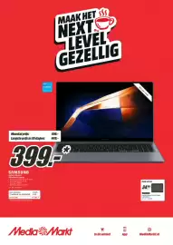 MediaMarkt folder week 44 Pagina 16: Galaxy Book4 Windows Laptop €399,00, Laptop Sleeve 15 inch Zwart Laptophoes €34,99