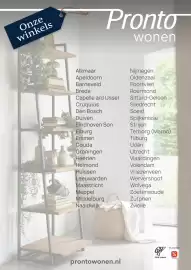 Pronto wonen folder week 44 Pagina 7: Onze winkels