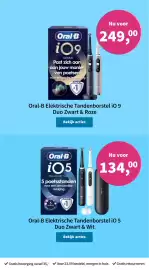 Plein.nl folder week 44 Pagina 15: Oral-B Elektrische Tandenborstel iO 5 Duo Zwart & Wit €134,00