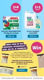 Plein.nl folder week 44 Pagina 3: Ecover vloeibaar wasmiddel 1+1 gratis