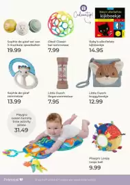 Prenatal folder Pagina 13: Little Dutch Regenrammelaar €7,95, Playgro Loopy loops ball €9,99
