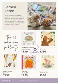 Prenatal folder Pagina 16: Elke dag Dikkie Dik €19,99, Dicht bij jou €10,99