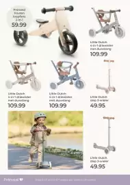 Prenatal folder Pagina 23: Little Dutch step 3-wieler €49,95, Prénatal houten loopfiets 2-in-1 €59,99