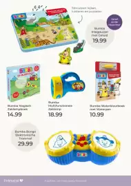Prenatal folder Pagina 34: Bumba Multifunctionele Zaklamp €18,99, Bumba Bongo Elektronische Trommel €29,99