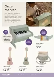 Prenatal folder Pagina 44: Little Dutch piano €69,95, Little Dutch trommel €14,95