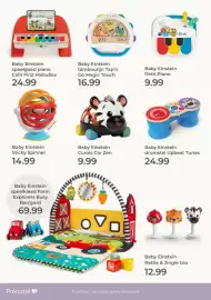Prenatal folder Pagina 50: Baby Einstein tambourijn Tap'n Go Magic Touch €16,99, Baby Einstein Sticky Spinner €14,99
