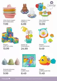 Prenatal folder Pagina 63: Playgro Hoop and scoop €9,49, Prénatal siliconen badspeeltjes €9,99